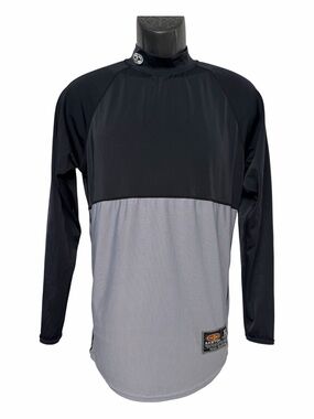 Easton XL Black Gray Team Collection Baseball Training Pullover Athletic Top